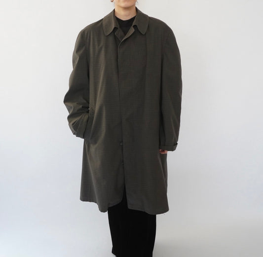60s "Plymouth" Plaid Coat