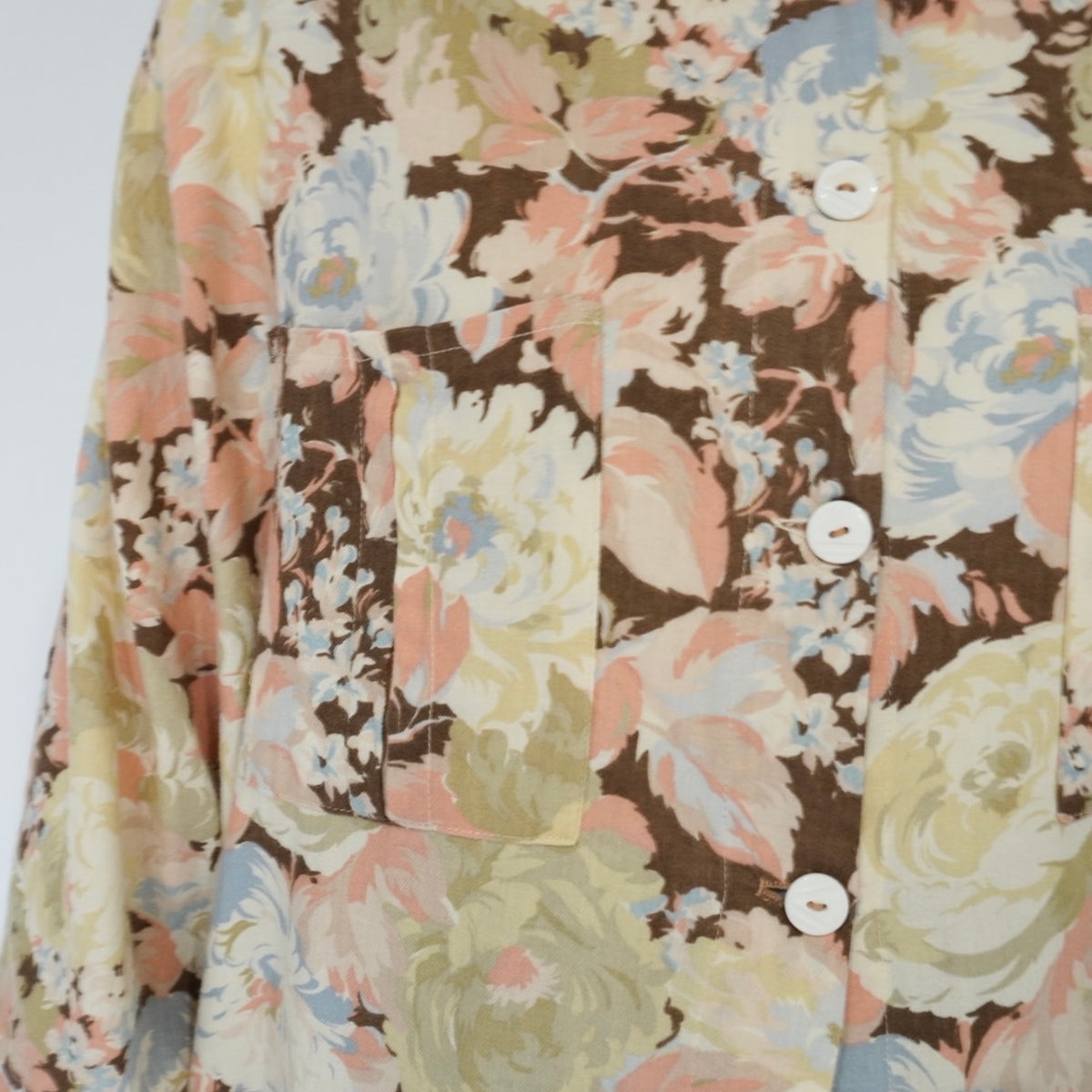 90s Flower Pattern Shirt