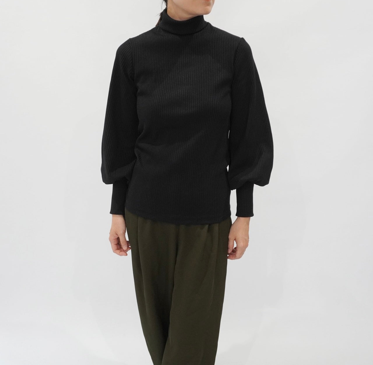 70s Balloon Sleeves Top