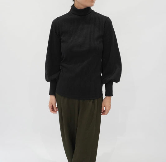 70s Balloon Sleeves Top