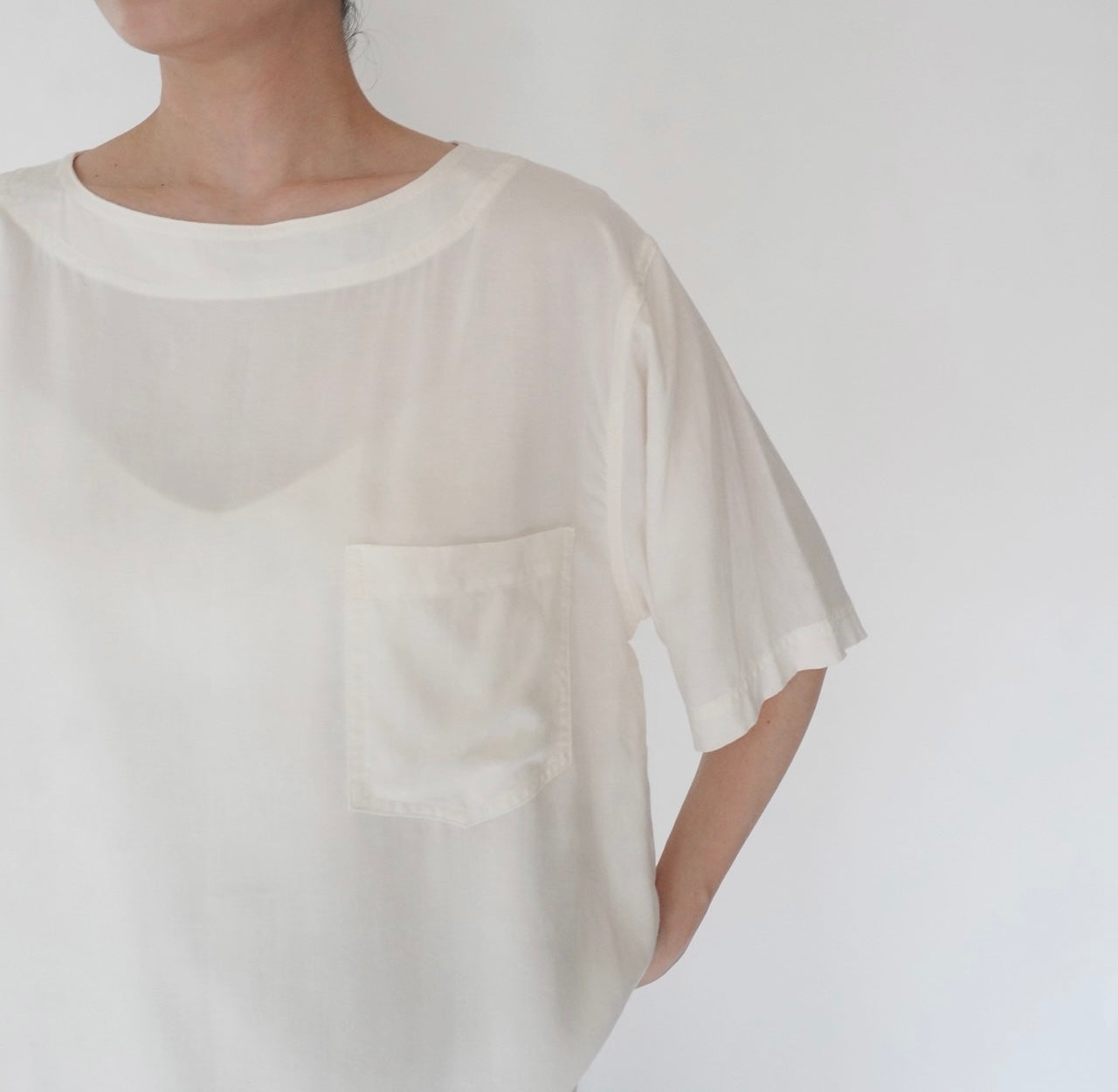90s Rayon Design Top Made in USA