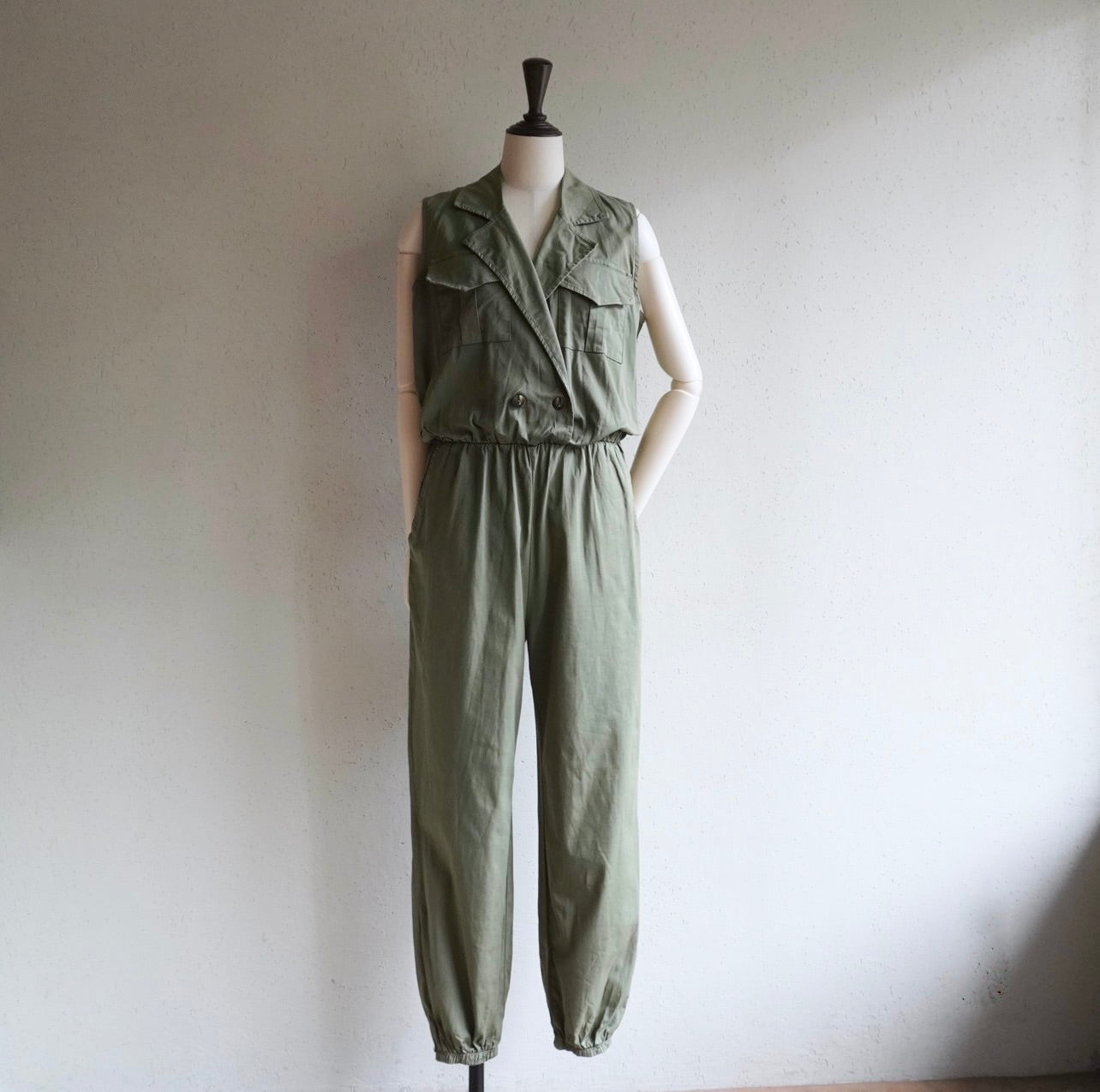 90s Sleeveless Jumpsuit Made in Italy