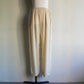 90s Light Beige Silk Pants