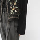 90s Embroidery Wool Jacket