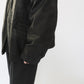 90s Leather × Nylon Jacket