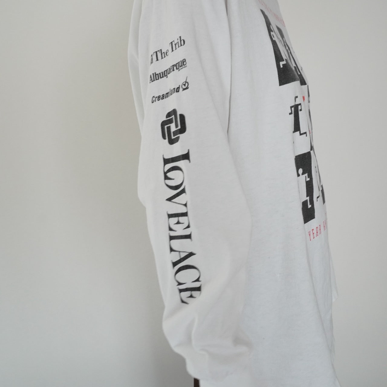 90s Printed Long Sleeves T-shirt Made in USA
