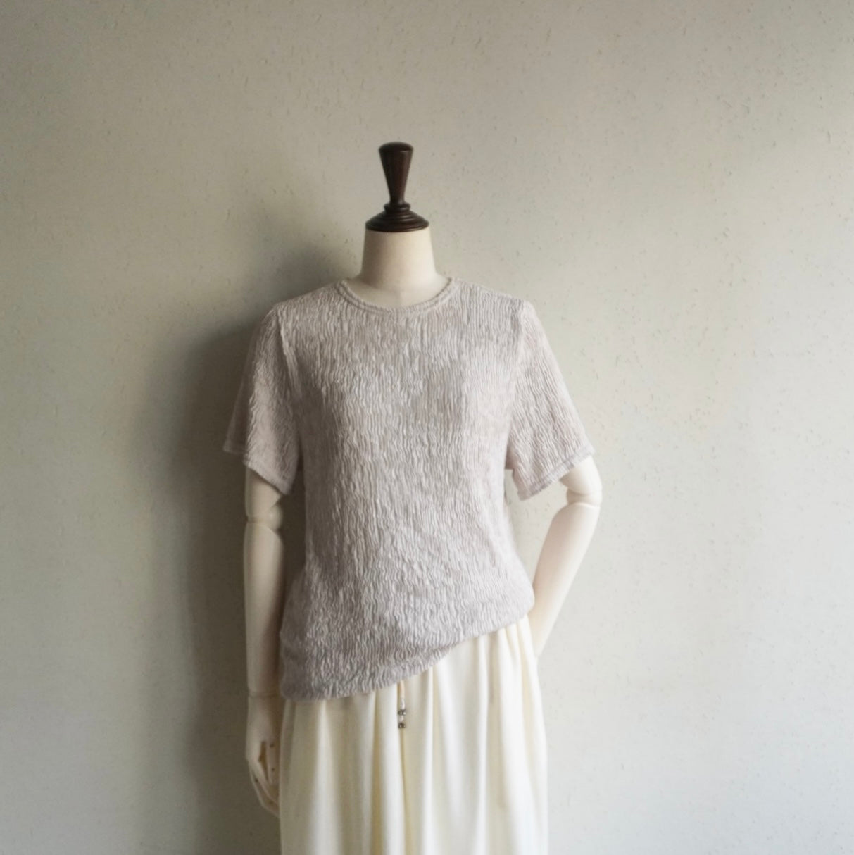 90s Pleated Top Made in USA