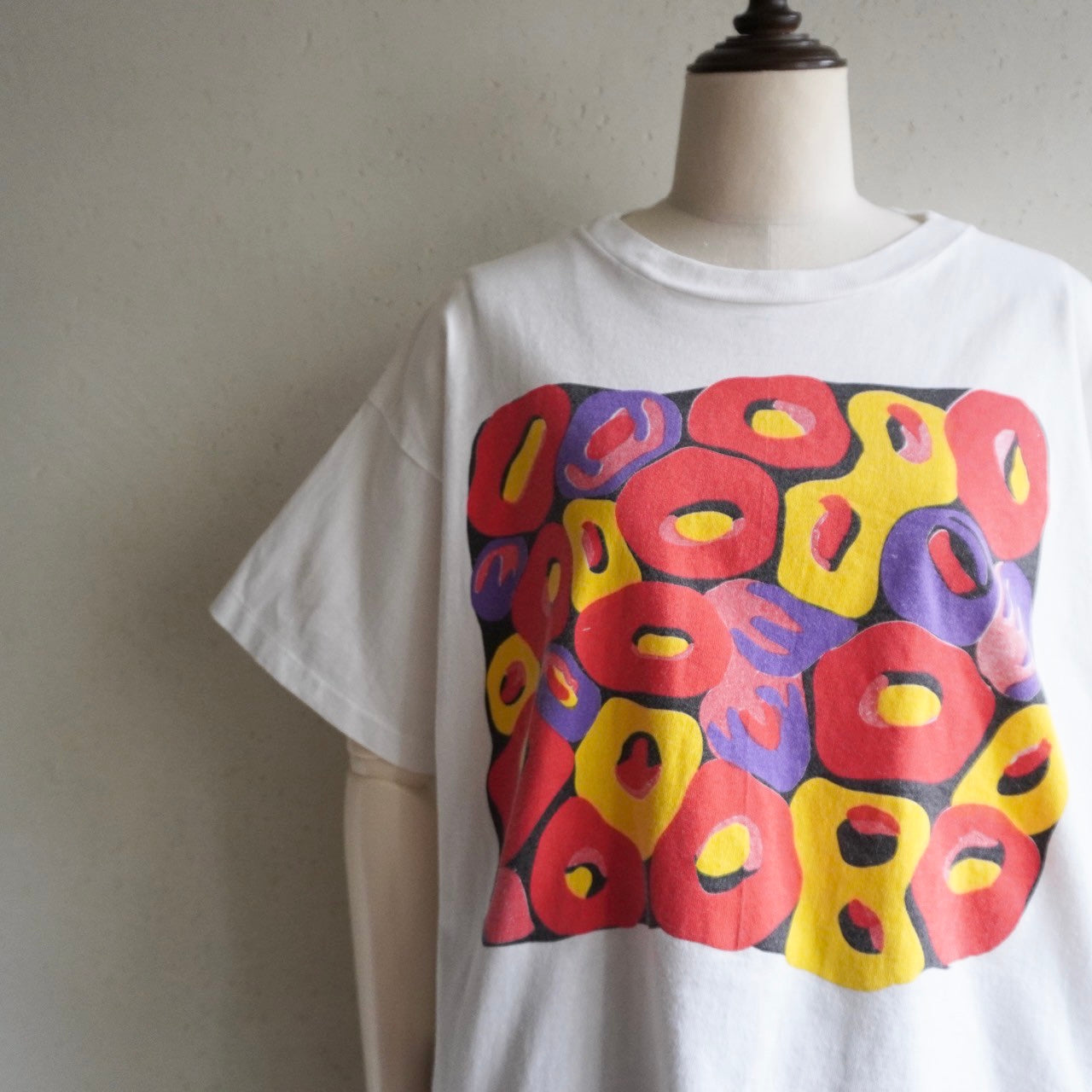 90s Cropped Printed T-shirt