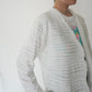 90s Pleated Cardigan Made in USA