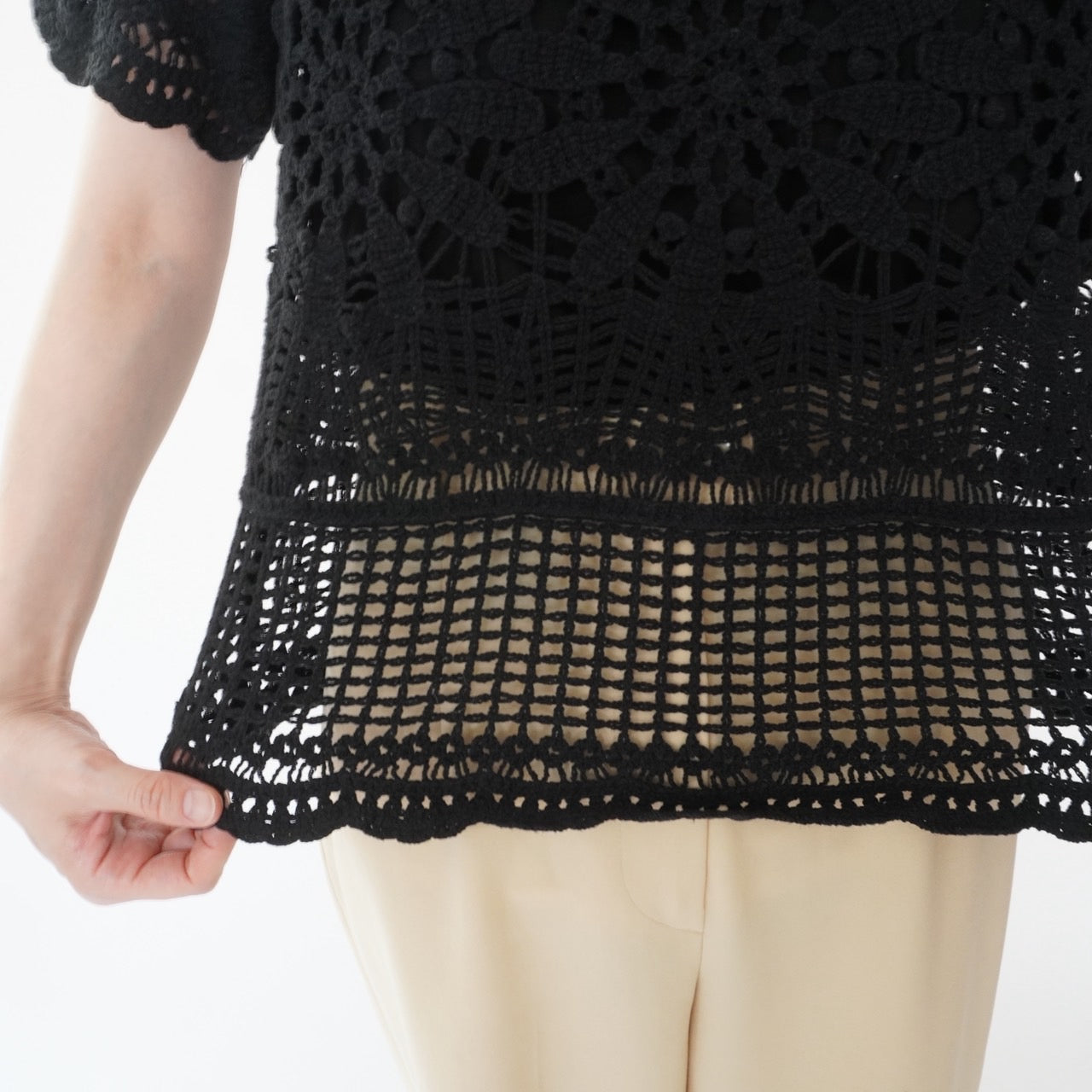 90s Crochet Top