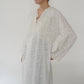 80s Embroidery Dress