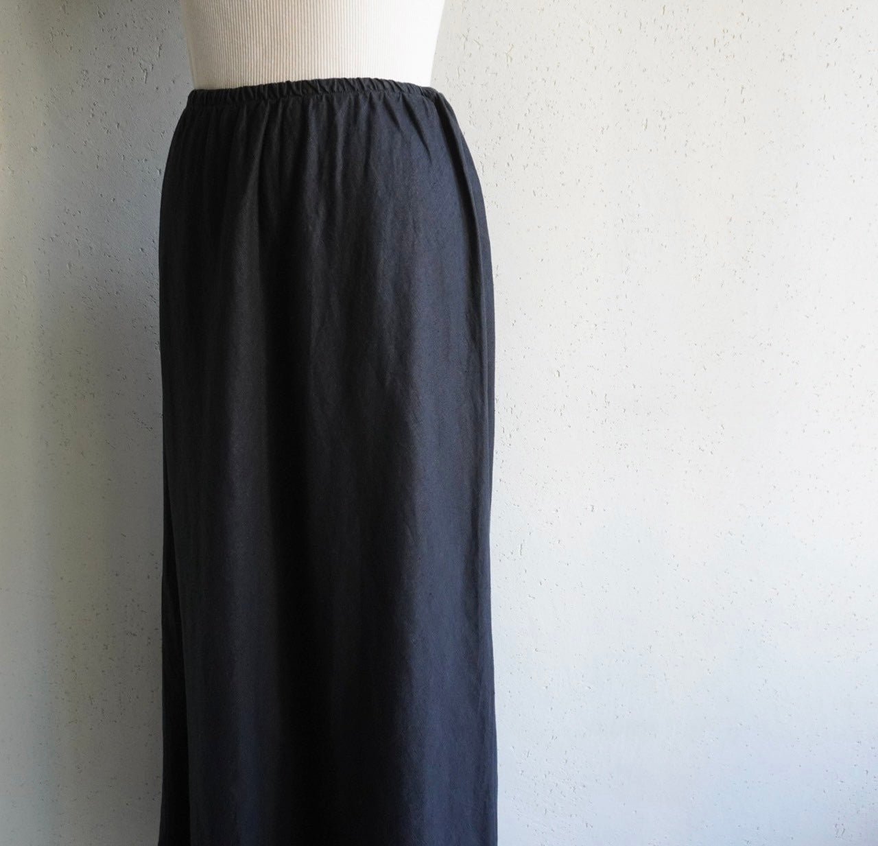 90s Linen Maxi Skirt Made in USA