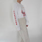 90s Printed Long T-shirt Made in USA