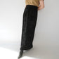 80s  Velour Maxi Skirt
