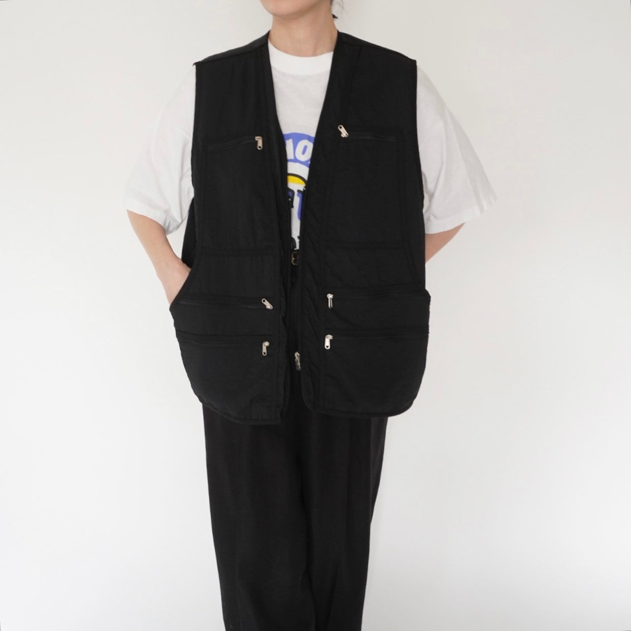 90s Design Zip Vest