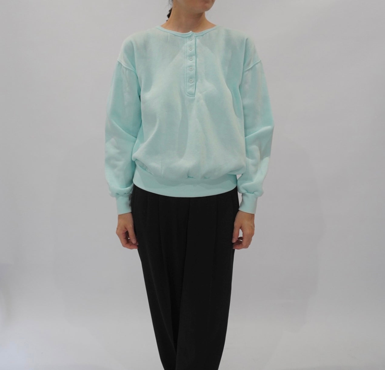 90s Light Blue Sweater
