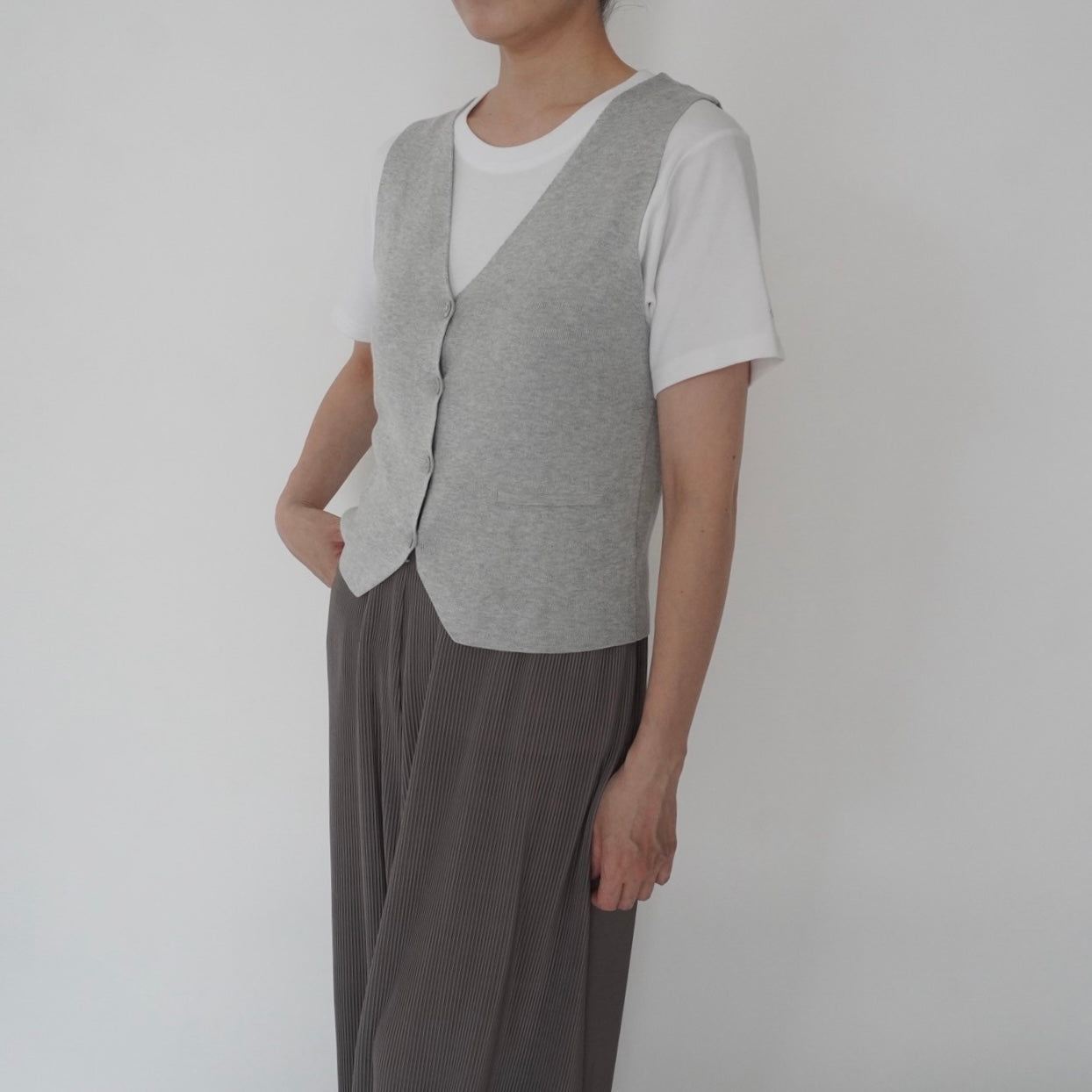 Gray Vest