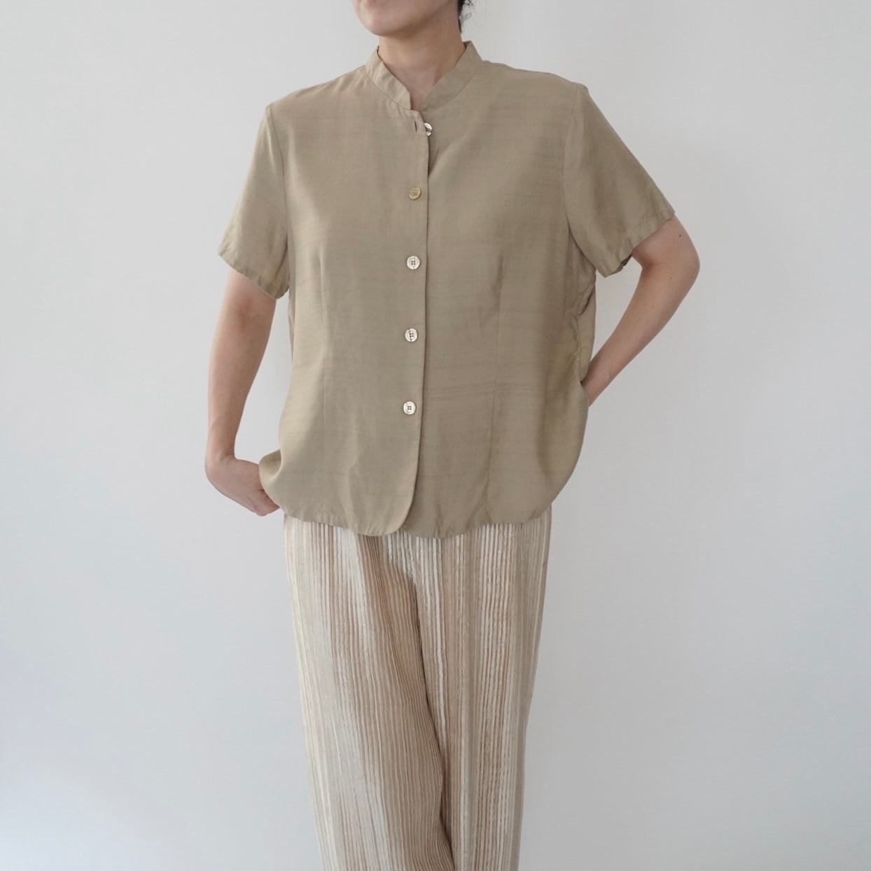 90s Silk Shirt