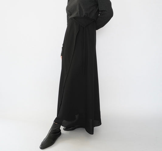 90s Design Wrap Skirt