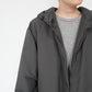 C.Gray Hooded Jacket