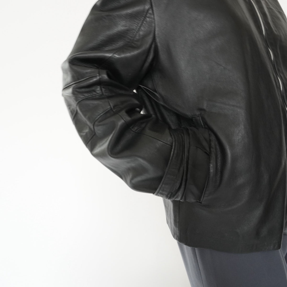 90s Leather Jacket Made in Italy