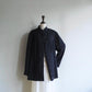 90s Black Embroidery Blouse