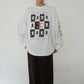 90s Printed Long Sleeves T-shirt Made in USA