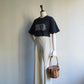50s,60s Straw Basket Bag