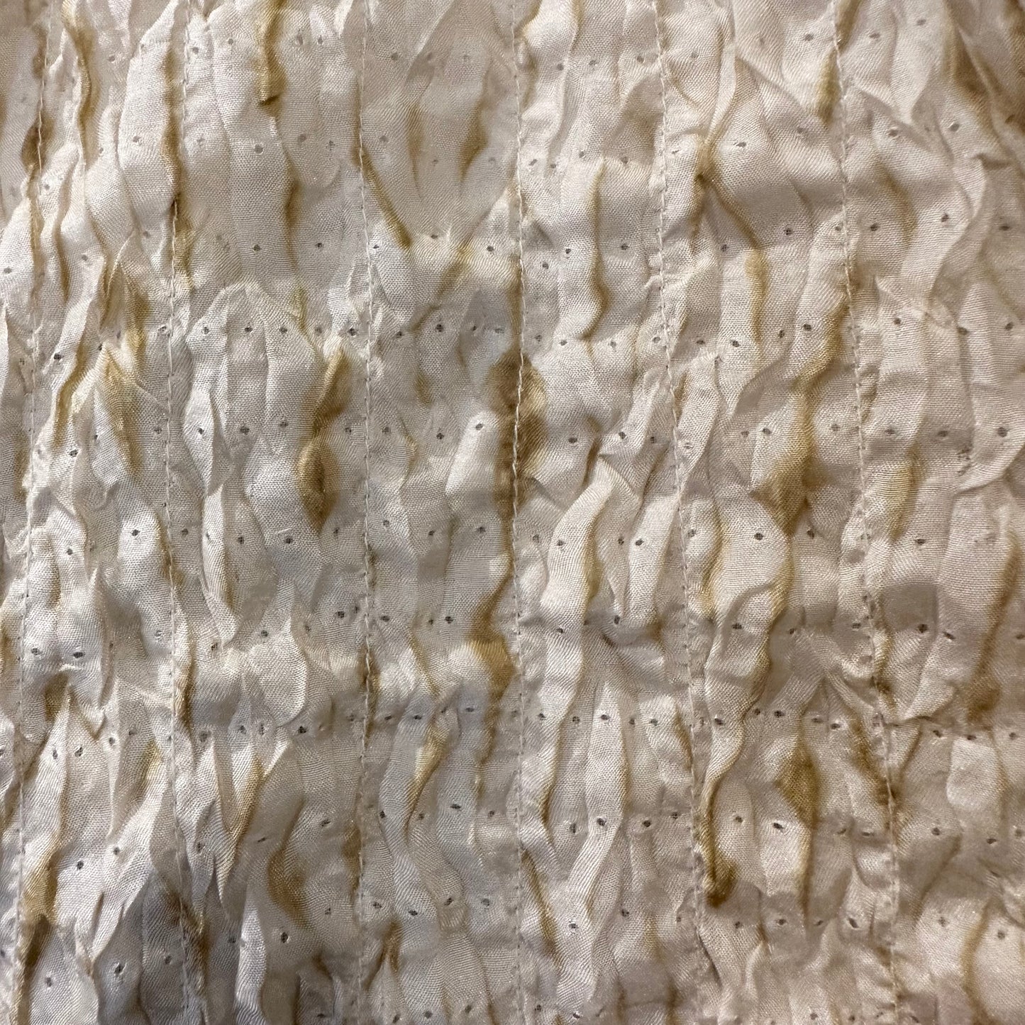 90s Pleated Silk Blouse
