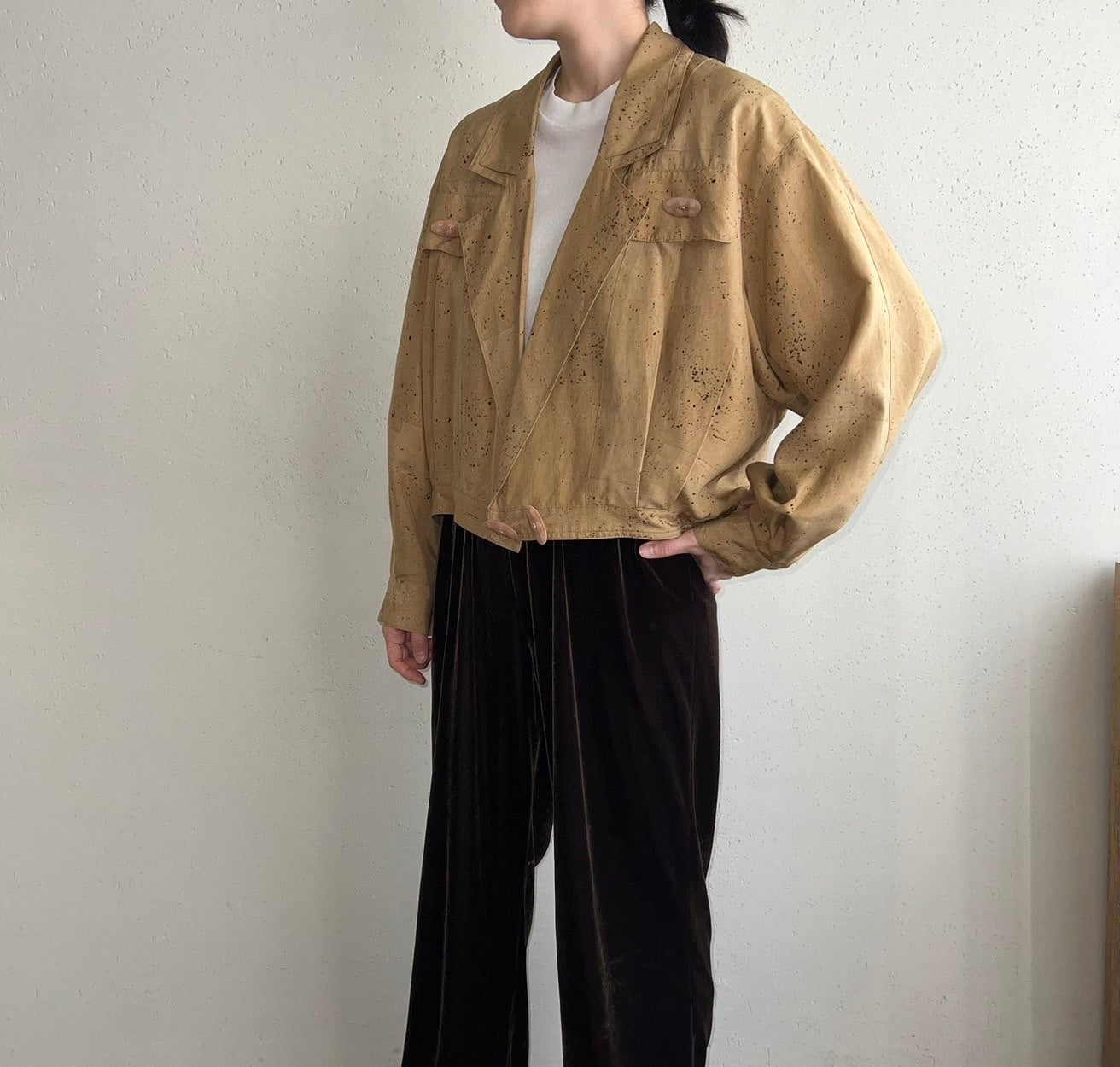 90s Silk Design Jacket