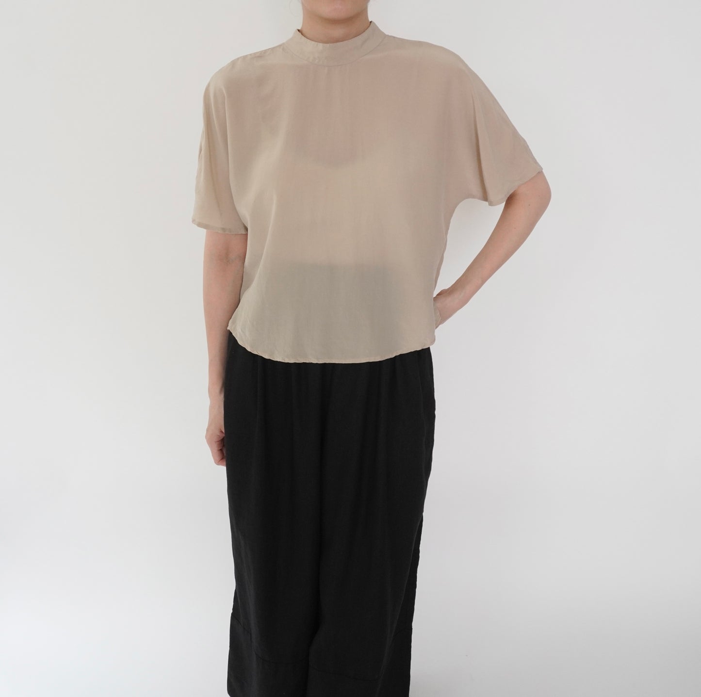 90s Silk Blouse