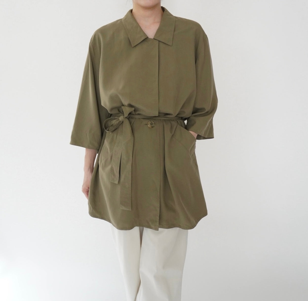 80s Silk Light Jacket Made in Italy