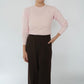 90s Light Pink Thermal Made in USA