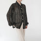 90s EURO Sheer Pattern Shirt