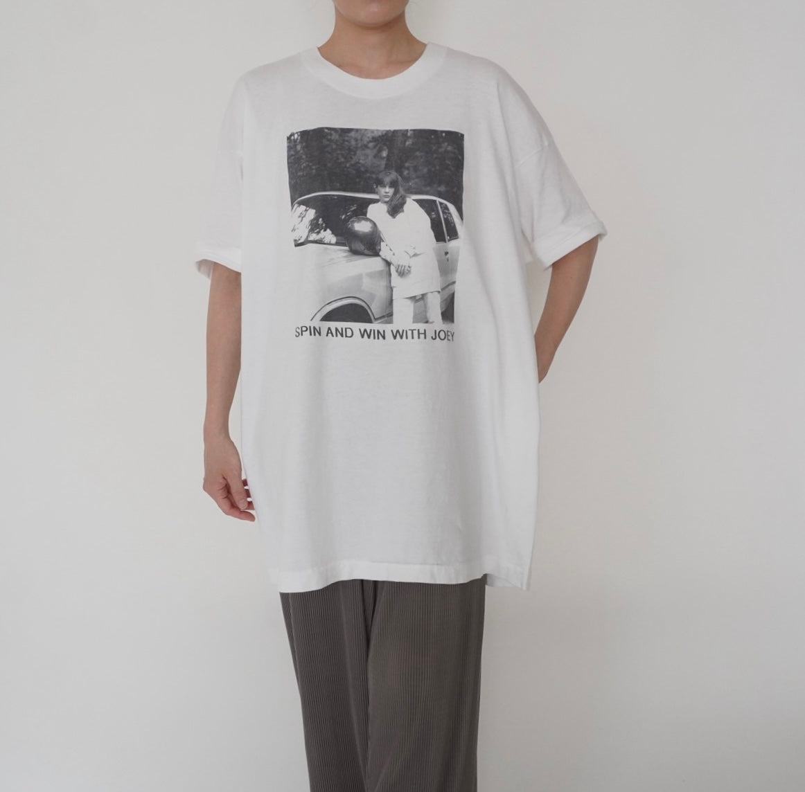 90s Photo Printed T-shirt Made in USA