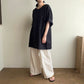 90s Oversized Linen Top