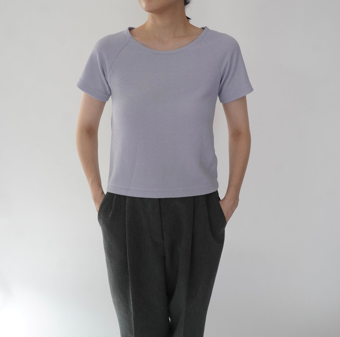 90s Light Purple Top Made in USA