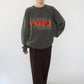 80s Printed Sweater Made in USA
