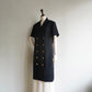 90s Black Long Jacket,Dress