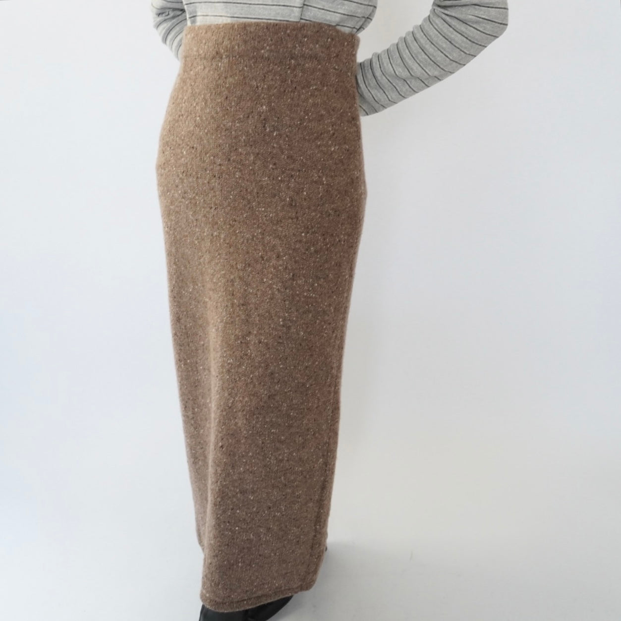 90s Mix Knit Skirt Made in Italy