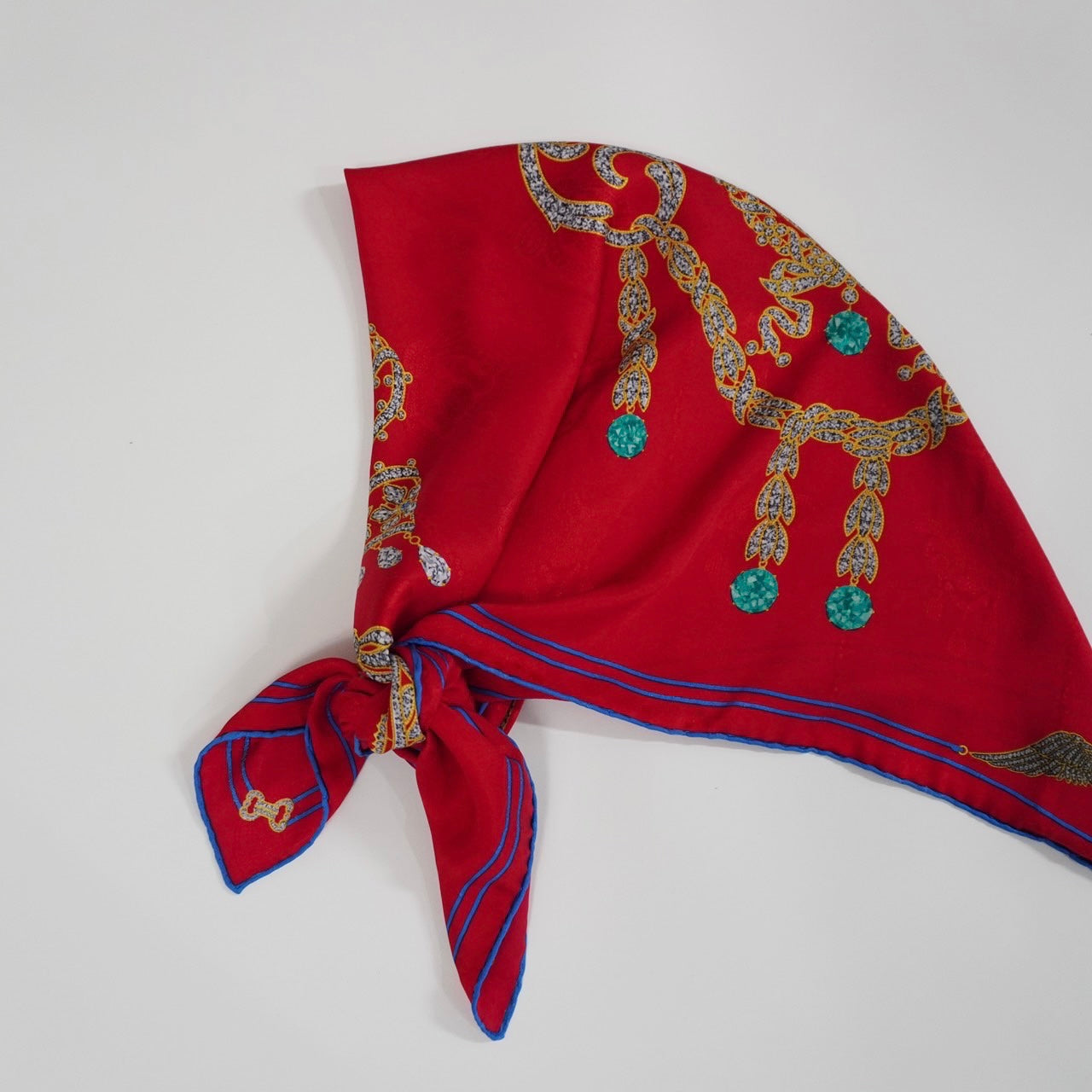 "Cartier" Silk Scarf Made in Italy