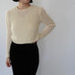 90s Cropped Light Knit
