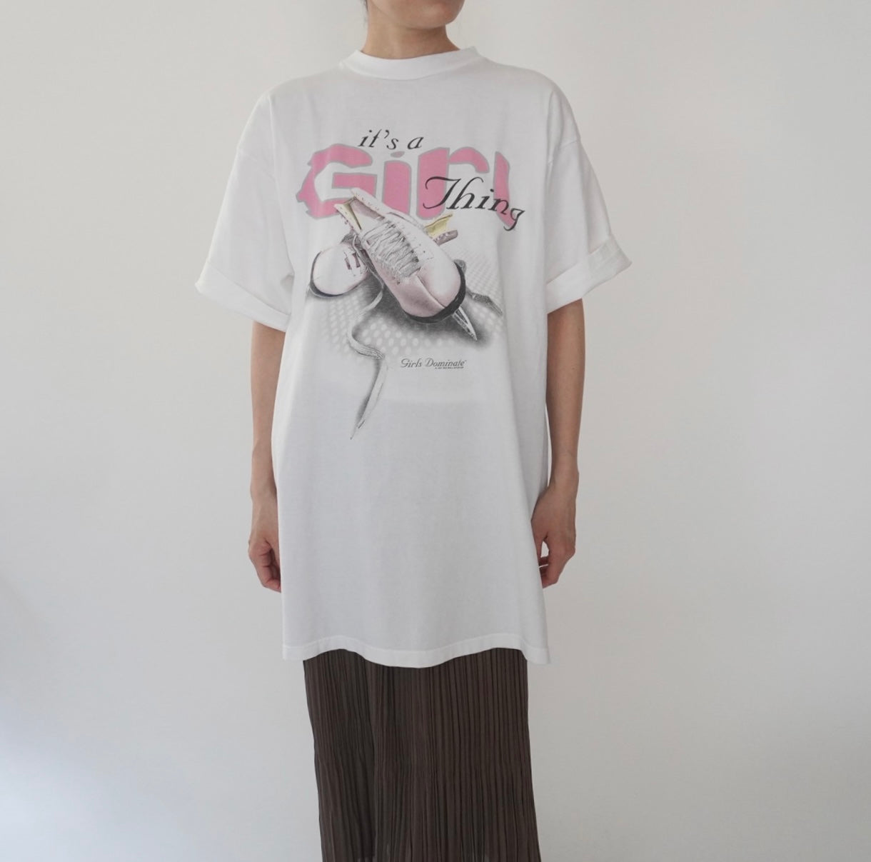 90s Printed Long T-shirt Made in Canada