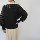 80s Design Knit Top