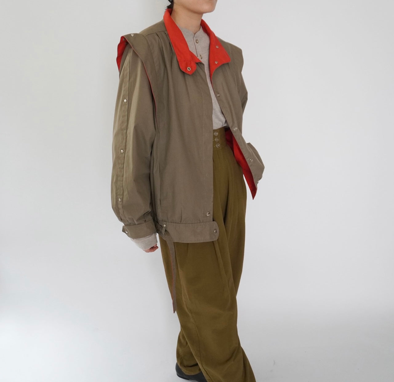 80s EURO Khaki Jacket