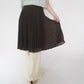 90s "BENETTON" Pleated Design Skirt Made in Italy