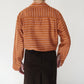 80s EURO Striped Blouse