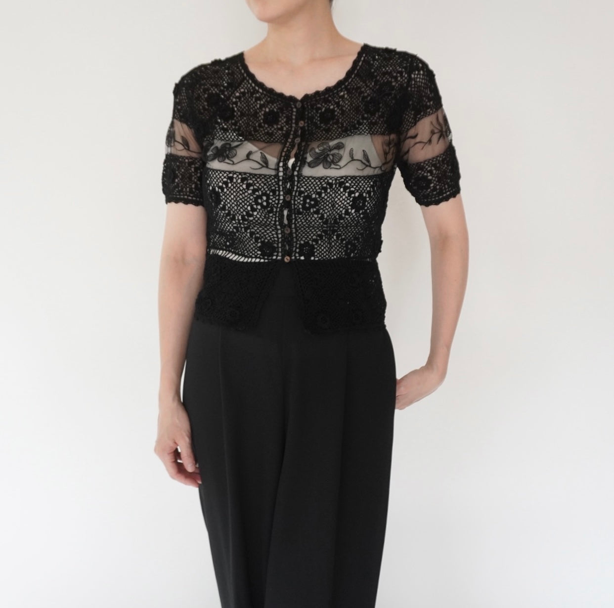 Crochet  Lace Design Top