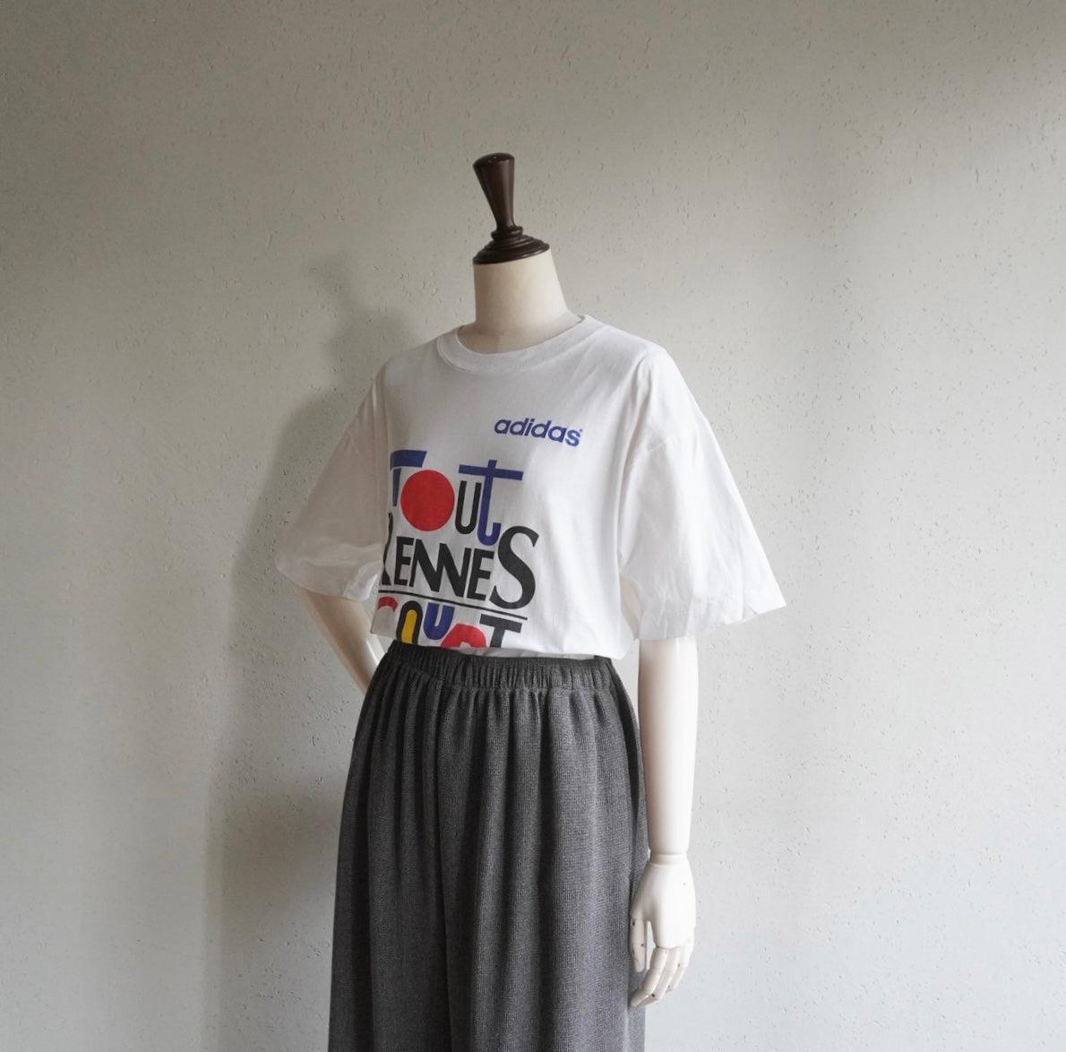 90s EURO "adidas" T-shirt