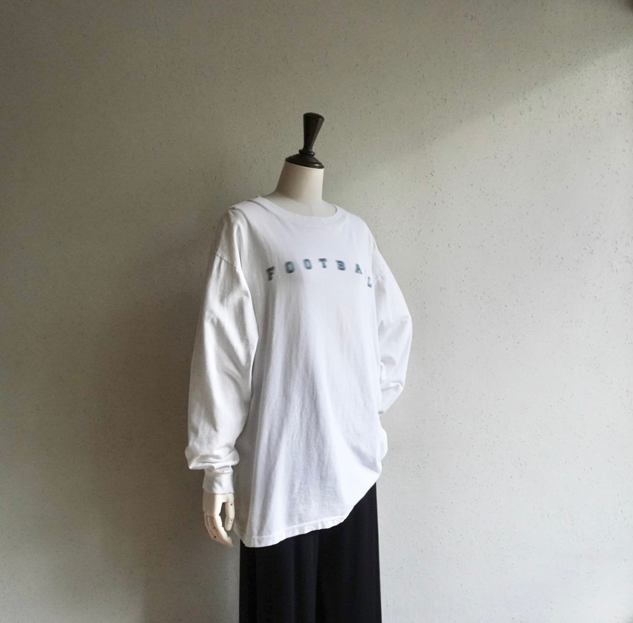90s Printed Long Sleeves T-shirt Made in USA